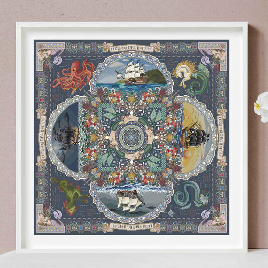 Treasure Bay Mandala Cross Stitch PDF