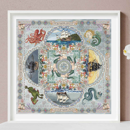 Treasure Bay Mandala Cross Stitch PDF