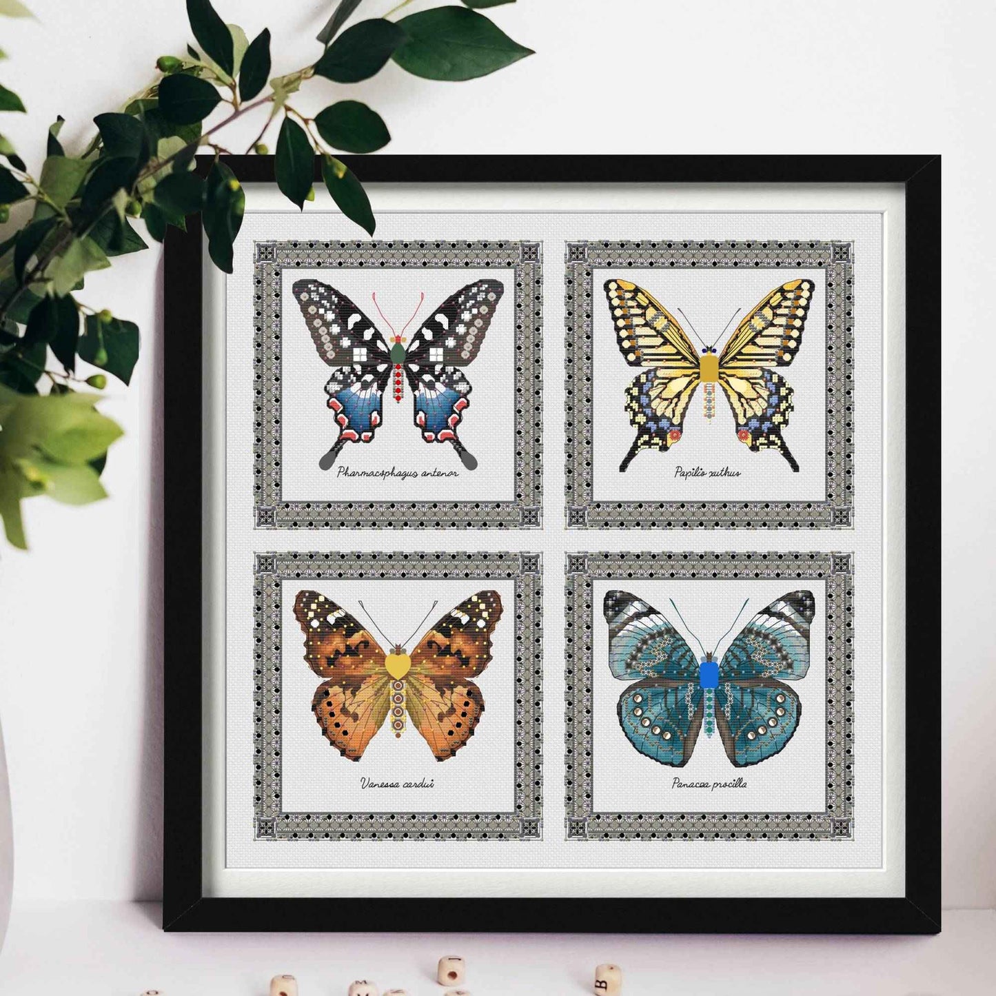 Butterfly Guide Vol.1 Specimen Butterfly Cross Stitch PDF