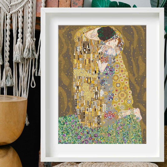 The Kiss Cross Stitch PDF