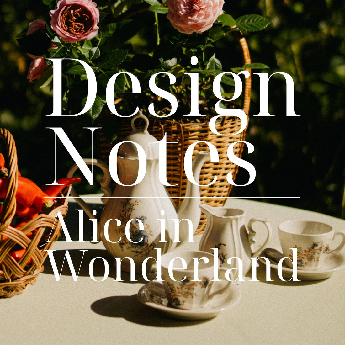 Alice in Wonderland: Designing a Story to Stitch
