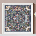 Alice in Wonderland Mandala Cross Stitch PDF