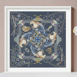 Siren's Ledger Mandala Cross Stitch PDF