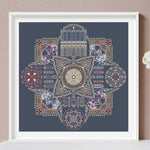 Echoes of Light Mandala Cross Stitch PDF