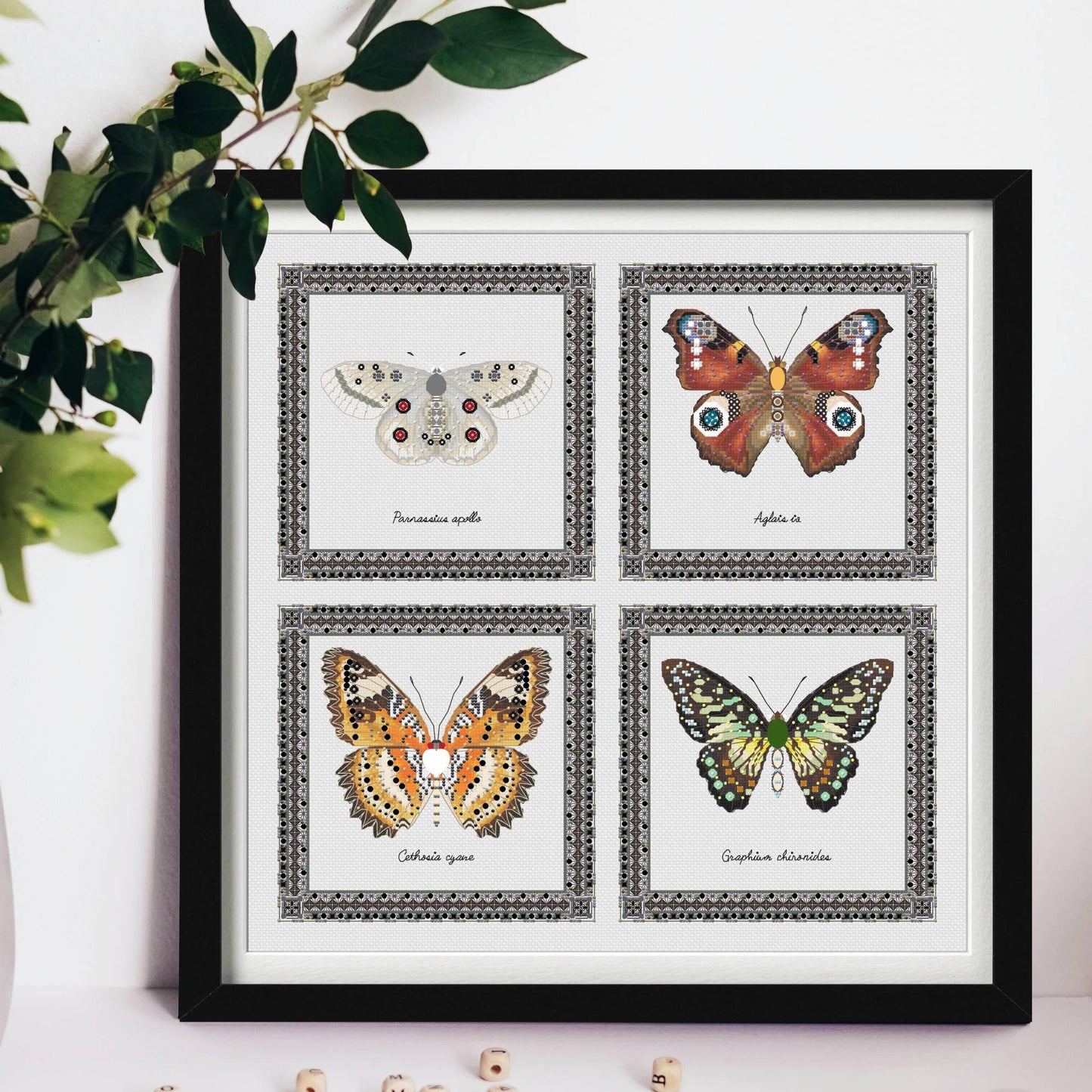 Butterfly Guide Vol.2 Specimen Butterfly Cross Stitch PDF