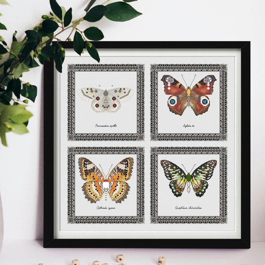 Butterfly Guide Vol.2 Specimen Butterfly Cross Stitch PDF