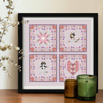 Ballet Cats Patchwork Sampler Cross Stitch PDF
