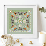 March Mandala Cross Stitch Pattern PDF