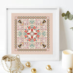 June Mandala Cross Stitch PDF